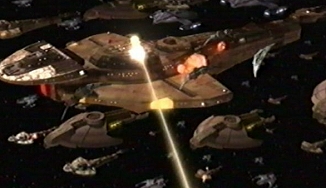 Cardassian ships turn on the Dominion.